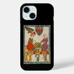 Coque Case-Mate iPhone Partie d'échecs Codex Manesse XIVe siècle