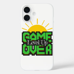 Coque Pour iPhone 16 Partie terminée, Ressuscitez les jeux rétro avec,