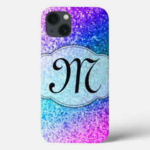 Coques Pour iPhone Parties scintillant à bille fille rose violet Coqu