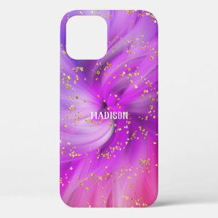 Case-Mate iPhone Case Parties scintillant Abstraite personnalisée en or 