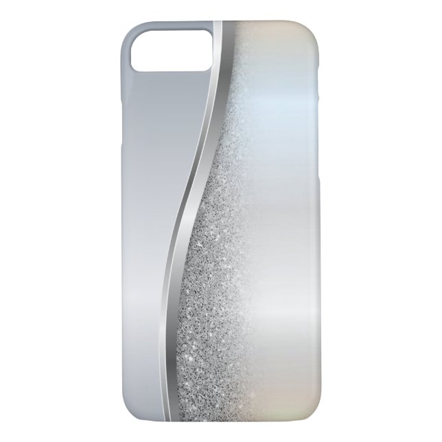Coques Case-Mate iPhone Parties scintillant argent Cool tendance - Personn (Dos)