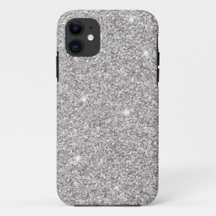 Coques Pour iPhone Parties scintillant argentée