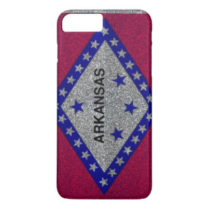 Coque Case-Mate iPhone Parties scintillant Arkansas drapeau iPhone 7 coqu