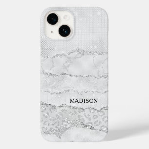 Coque Case-Mate iPhone Parties scintillant blanche