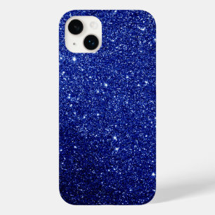 Coque Case-Mate iPhone Parties scintillant bleu foncé