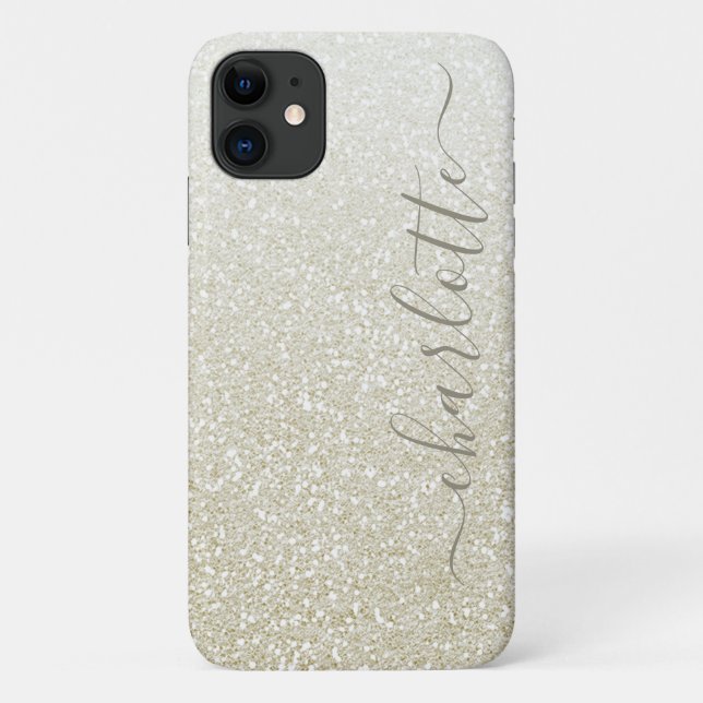 Coques Case-Mate iPhone Parties scintillant Champagne moderne Girly Chic P (Dos)