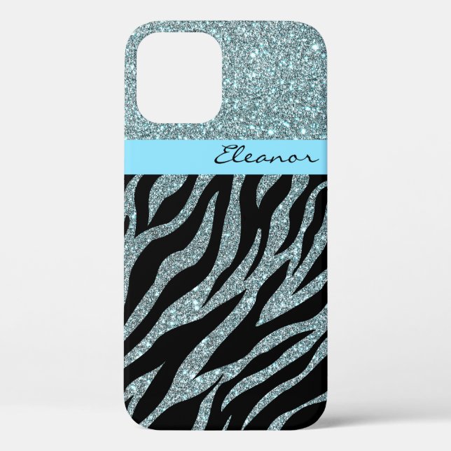 Coques Case-Mate iPhone Parties scintillant de filles Zebra Poster de anim (Verso)
