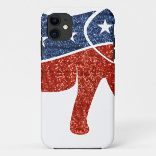 Coque Case-Mate Pour iPhone parties scintillant de l'éléphant républicain