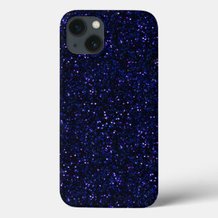 iPhone 13 Coque Parties scintillant de minuit Indigo Blue Starry