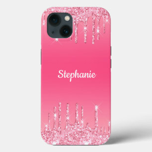Case-Mate iPhone Case Parties scintillant de séchage rose personnalisée