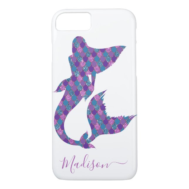 Coques Case-Mate iPhone Parties scintillant de sirène chic tendance person (Dos)
