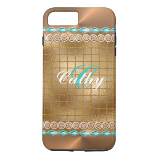 Case-Mate iPhone Case Parties scintillant d'or Chevron avec strass