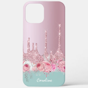 Case-Mate iPhone Case parties scintillant élégante en or rose rose rose 
