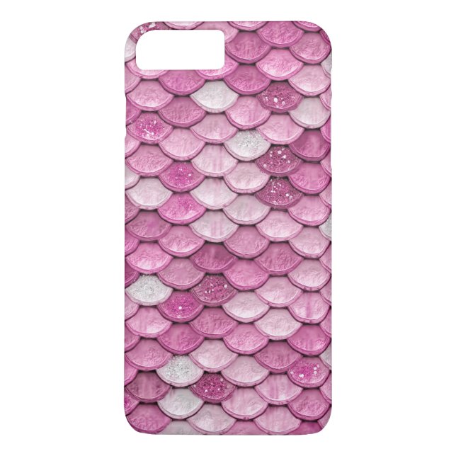 Coques Case-Mate iPhone Parties scintillant étincelante rose rose or sirèn (Dos)