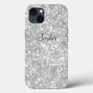 Case-Mate iPhone Case Parties scintillant étincelante Silver Personnalis