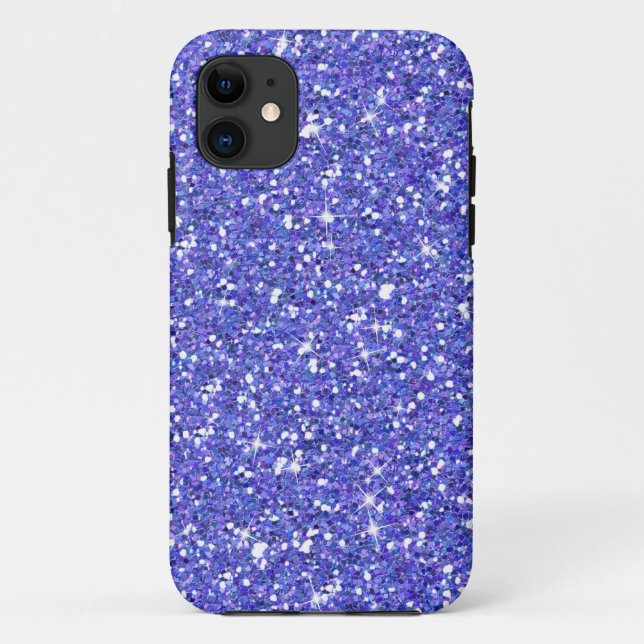 Coques Case-Mate iPhone Parties scintillant Glitzy Blueberry (Dos)
