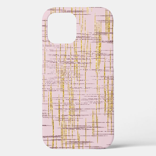 Coques Case-Mate iPhone Parties scintillant Gold et Blush (Verso)
