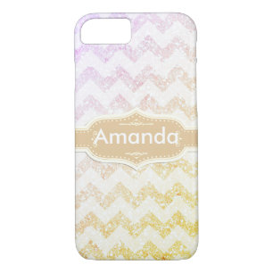 Case-Mate iPhone Case *~* Parties scintillant Gold Ombre Sparkling White