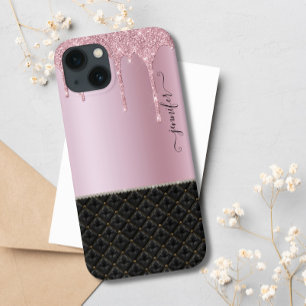 Case-Mate iPhone Case Parties scintillant moderne de luxe Blush rose noi