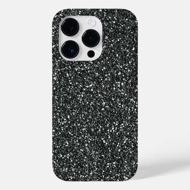 Coques Case-Mate iPhone Parties scintillant noire (Verso)