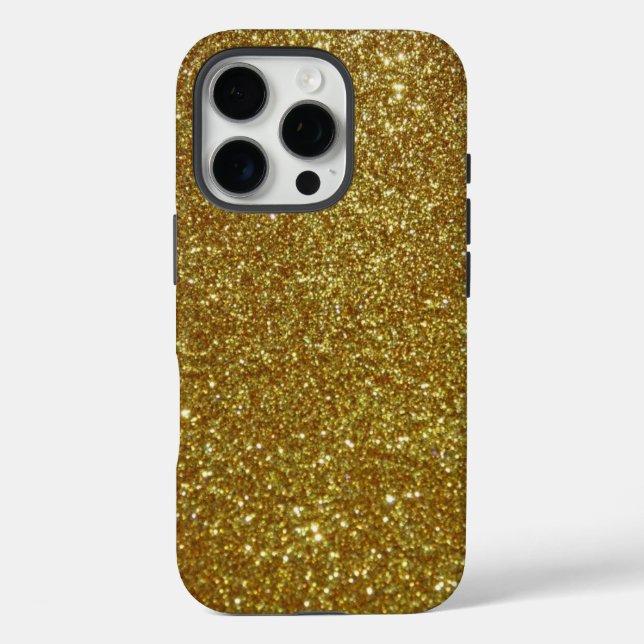 Coques Case-Mate iPhone Parties scintillant or (Verso)
