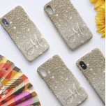 Case-Mate iPhone Case Parties scintillant Or moderne étincelles Nom pers<br><div class="desc">Introducing our Modern Gold Glitter Sparkles Personalized Name collection, where élégance meets customization. Step into a world of shimmering beauty with our exquisite range of products, designed to add a touch of luxury to your everyday life. Our collection showcases the captivating allure of moderne gold glitter sparkles, creating a dazzling...</div>