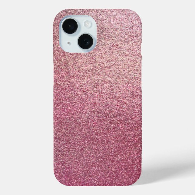 Coques Case-Mate iPhone Parties scintillant or rose Rose (Verso)