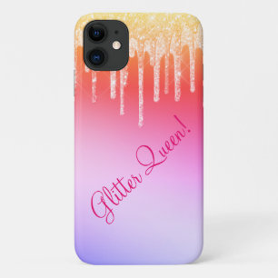 Case-Mate iPhone Case Parties scintillant Queen Hot rose étincelles Blin