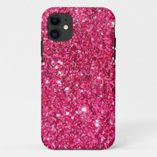 Etui iPhone Case-Mate Parties scintillant rose-chaud