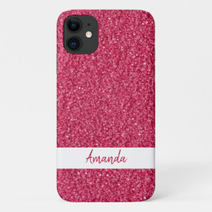 Case-Mate iPhone Case Parties scintillant rose fille de texte personnali