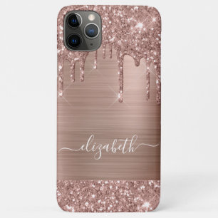 Case-Mate iPhone Case Parties scintillant Rose Gold Personnalisée