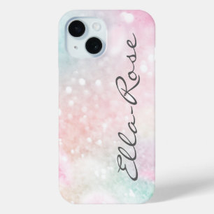 Coque Case-Mate iPhone Parties scintillant rose Joli Motif Bokeh