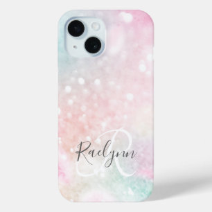 Coque Case-Mate iPhone Parties scintillant rose Joli Motif Bokeh