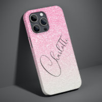 Parties scintillant rose moderne Girly Chic Nom pe