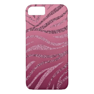 Case-Mate iPhone Case Parties scintillant rose Zebra