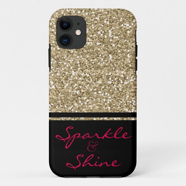Coques Case-Mate iPhone Parties scintillant Sparkel et Shine Faux (Dos)