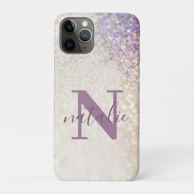 Coques Case-Mate iPhone Parties scintillant Sparkly bokeh personnalisée ro (Dos)