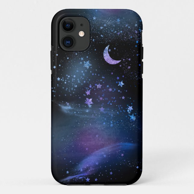 Coques Case-Mate iPhone Parties scintillant spatiale NASA Astronomy Moon (Dos)