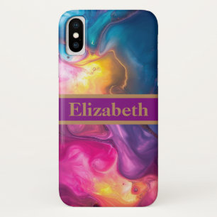 Case-Mate iPhone Case Parties scintillant violet personnalisée Faux Foil