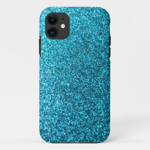 Coque Case-Mate iPhone Parties scintillantes bleues de Faux