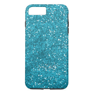 Coques Pour iPhone Parties scintillantes élégantes de bleu de