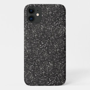 Coques Pour iPhone Parties scintillantes élégantes foncées de gris