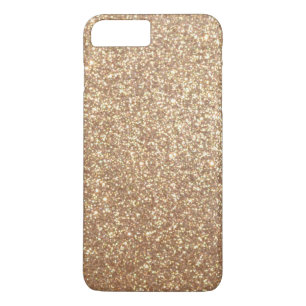 Etui iPhone Case-Mate Parties scintillantes métalliques d'or rose d'en