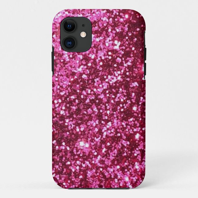 Coques Case-Mate iPhone Parties scintillantes roses (Dos)