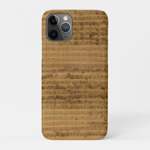 Coques Pour iPhone Partition vintage de Johann Sebastian Bach