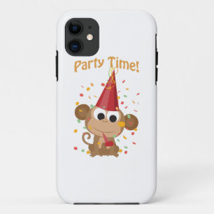 Coques Pour iPhone Party Time! Singe Confetti