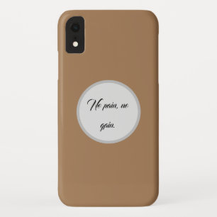 Case-Mate iPhone Case Pas de douleur, pas de gain   Citations de motivat