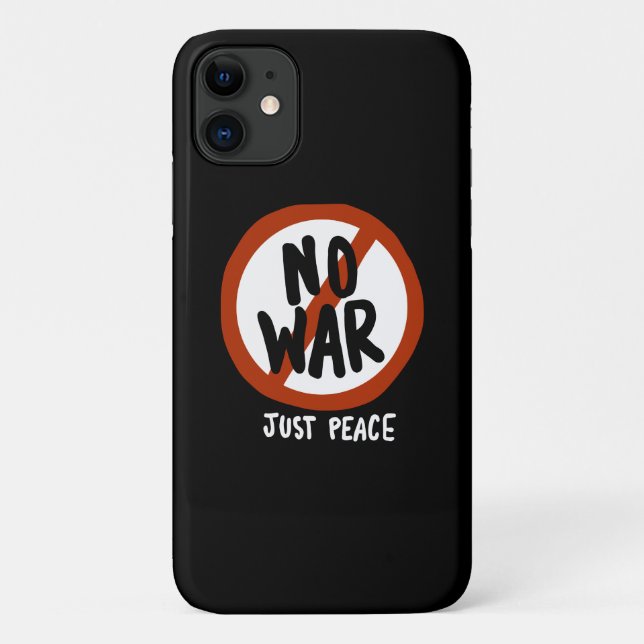 Coques Case-Mate iPhone Pas de guerre juste la paix (Dos)