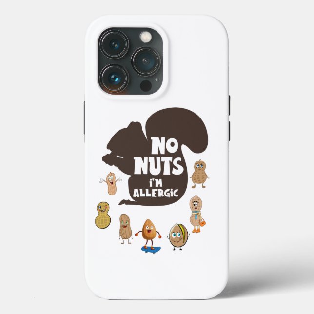 Coques Case-Mate iPhone Pas de noix Je suis Allergic Peanut Sensibilisatio (Verso)