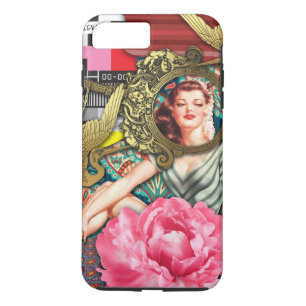 Etui iPhone Case-Mate Pas de signal - Collage numérique de dame effronté
